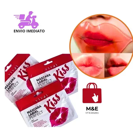 Mascara Hidratante Labial Com Colágeno Boca Perfect Kiss