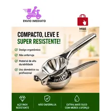 Espremedor De Limão Manual Para Espremer Fruta Para Uso Domesticos Na Cozinha
