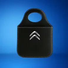 Lixeira CITROEN Automotiva Porta Lixo Couro Reforçado Universal de Alta Qualidade Rustica.LANÇAMENTO