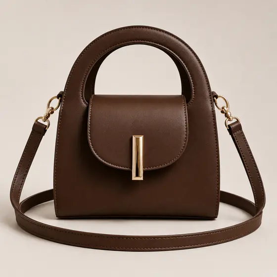 Bolsa Feminina Transversal De Mão Blogueirinha Luxo Elegante Alça Couro Sintético Várias Cores