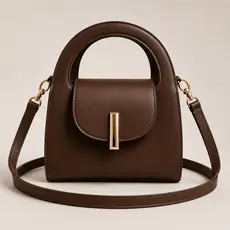 Bolsa Feminina Transversal De Mão Blogueirinha Luxo Elegante Alça Couro Sintético Várias Cores