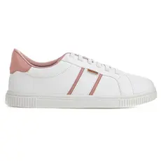 Tênis Anacapri York Eco Santorine Branco e Rosa - Feminino