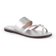 Rasteira Anacapri Minimal Chic Prata - Feminino