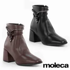 Bota Moleca Classic Tiras Salto Bloco Original Confortável Inverno 2026