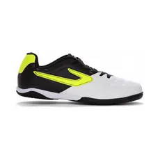 Chuteira Topper Futsal Furia ll Branco Amarelo Neon e Preto - Masculino