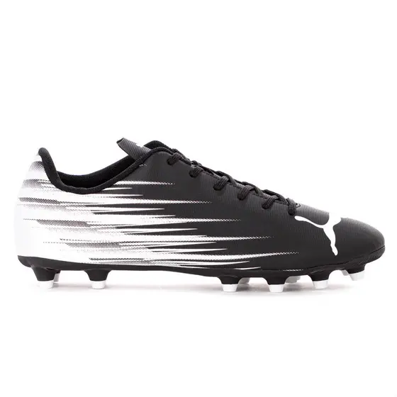 Chuteira Puma Campo Attacanto II FG/AG BDP Preto e Branco - Masculino