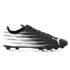 Chuteira Puma Campo Attacanto II FG/AG BDP Preto e Branco - Masculino