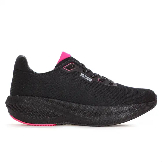 Tênis Actvitta Xangai Preto e Rosa - Feminino
