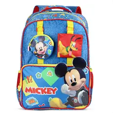 Mochila Escolar Xeryus 16 Mickey Mouse Disney 14892 Azul - Infantil 