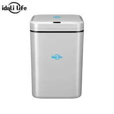 Lixeira Sensor Automática Inteligente de Banheiro Cozinha Escritório Capacidade 16 Litros IDALI LIFE