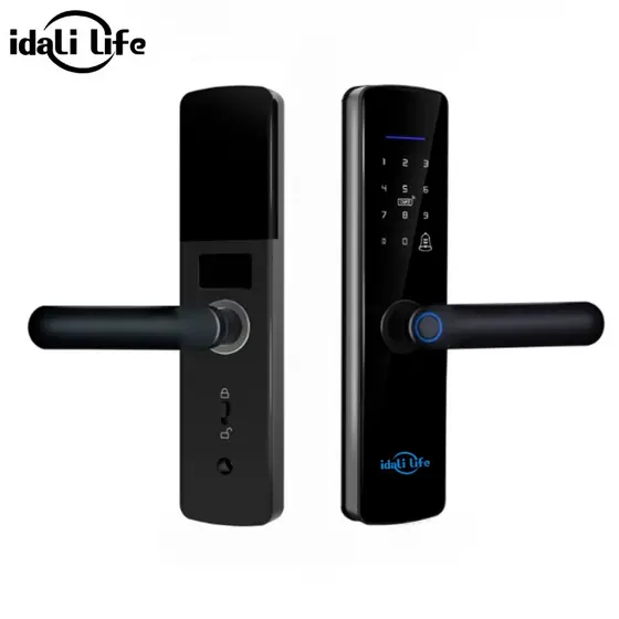 Fechadura Digital Inteligente com Biometria e Senha  Segurança Avançada IDALI LIFE