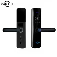 Fechadura Digital Inteligente com Biometria e Senha Segurança Avançada IDALI LIFE