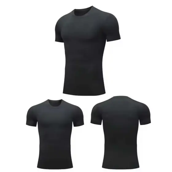 kit 3 Camisetas Dry Fit , Leve e Respiravel Ideal Para Academia , Corrida e Uso Diario