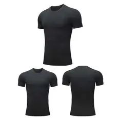 kit 3 Camisetas Dry Fit , Leve e Respiravel Ideal Para Academia , Corrida e Uso Diario