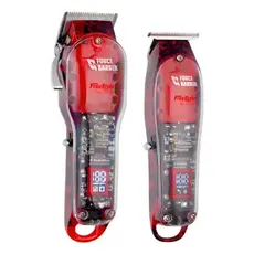 Kit MQ Force Barber Maquina Corte + Maquina Acabamento Red