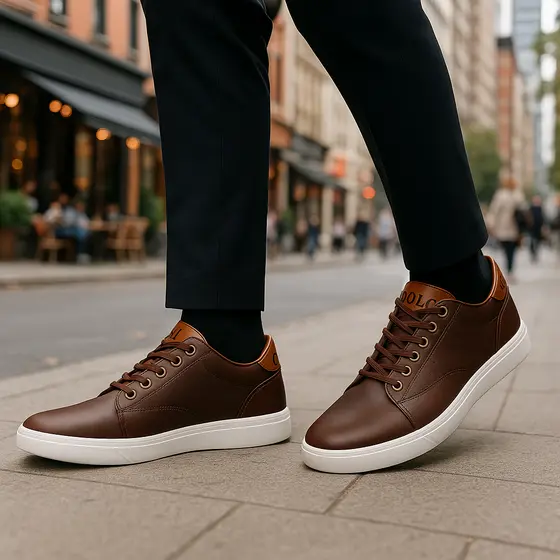 Tênis Masculino Confortável com Design Casual e Palmilha Macia