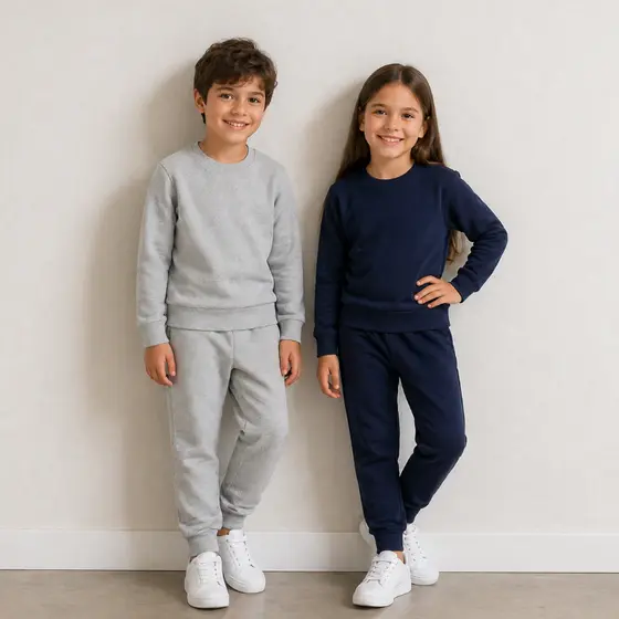 Conjunto Moletom Infantil Juvenil Menino Menina Roupa De Frio 04 Ao 16 Confortável