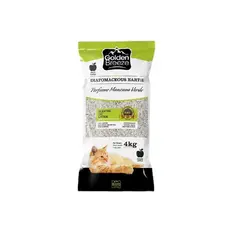 Areia Higiênica Golden Breeze Perfume Maçã Verde para Gatos 4kg