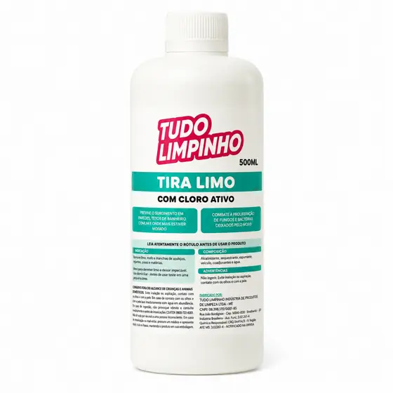 TIRA LIMO CLORADO REFIL TUDO LIMPINHO 500ML