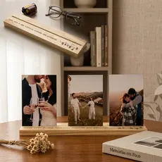Porta Retrato Decorativo Com Frase Porta Retrato 10x15 Enfeite Sala Quarto Presente Casal Lua De Mel Fotos Polaroid
