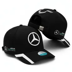 Boné Mercedes Benz Aba Curva Masculino Ajustável  Snapback Varias Cores