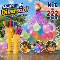 Balão de Água Guerra de Bexiga 37/111/222 Splash Ball Brincadeira de Verão Encha Balões Rápido