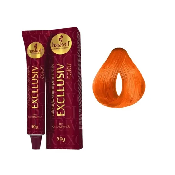 Coloração Haskell Exclusiv Color 0.43 Intensifi. Cobre Dourado 50g