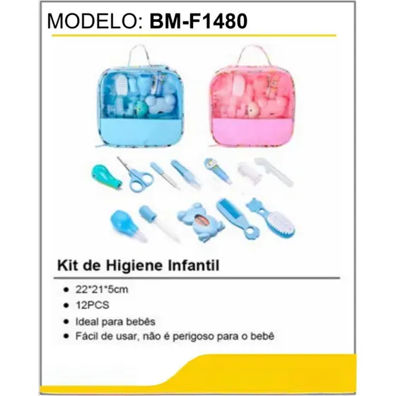 Kit 12 de Higiene Infantil