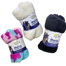 Kit 03 Manta Cobertor para Cachorro Gato Pet Mantinha 80X60CM  Peluciada Lavável Microfibra QUEIMA DE ESTOQUE