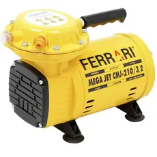 Compressor de Ar Mega Jet CMJ-210 Ferrari Bivolt 1/2HP 1750rpm 40lbs
