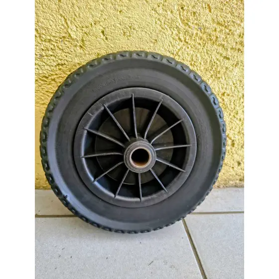 Roda Pneu Maciço EVA Plus Eixo 27mm