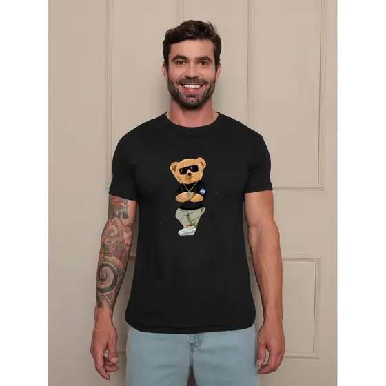 kit  Camiseta Unissex Poliéster Masculina Algodão 30.1 Estampada lmprimir peruano  Original Masculina basica