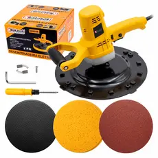 Desempenadeira Elétrica Knakasaki 1300W Para Reboco Acabamento Liso Com Alto Desempenho
