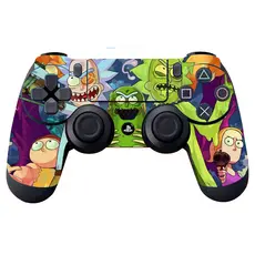 Skin Premium Adesiva Controle Playstation 4 Ps4 One Piece Kimetsu Spiderman Dragon Ball Naruto Animes