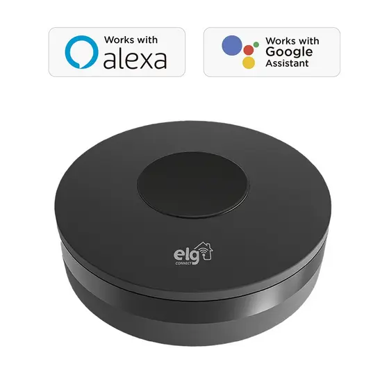 Controle Remoto Universal IR, Wi-Fi, Compatível Alexa Google, Automação Residencial, SHIR300, ELG