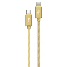 Cabo USB Tipo-C para Lightning, Sincronização e Carga Rápida 15W 3A, 1 metro, TCL10BG, ELG