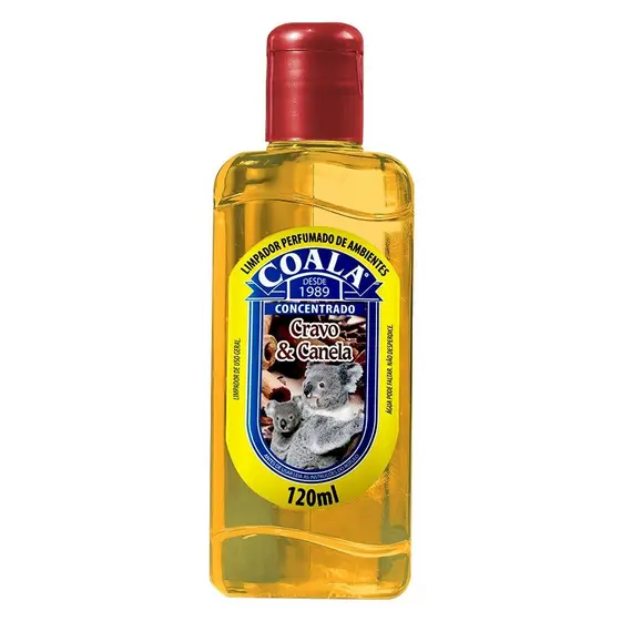 Coala Essências - Limpador Perfumado de Ambientes Cravo e Canela 120 ml