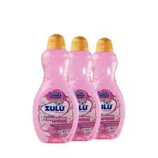 Kit 3 Limpadores Zulu Perfumes Talco 500ml