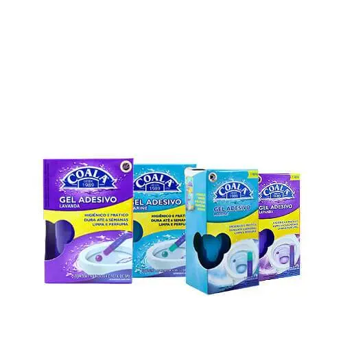 Kit Coala Aplicador + Refil gel - Lavanda + Marine