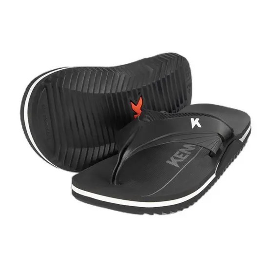 Chinelo Kenner Nk6 Flux Masculino - Preto e Branco