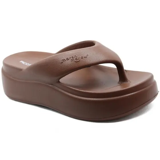 Chinelo Piccadilly Plataforma Marshmallow Feminino