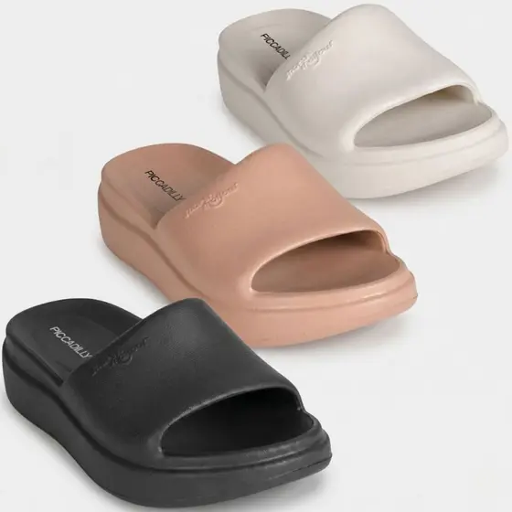 Chinelo Piccadilly Fun Marshmallow Feminino