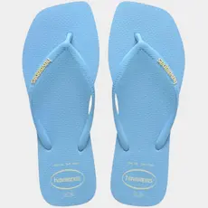 Chinelo Havaianas Slim Square Logo Pop Up Feminino