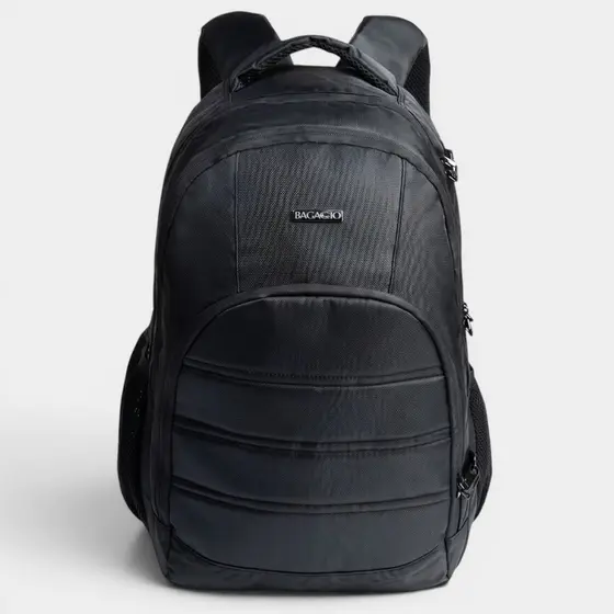 Mochila Bagaggio City Safe Para Notebook - Preto