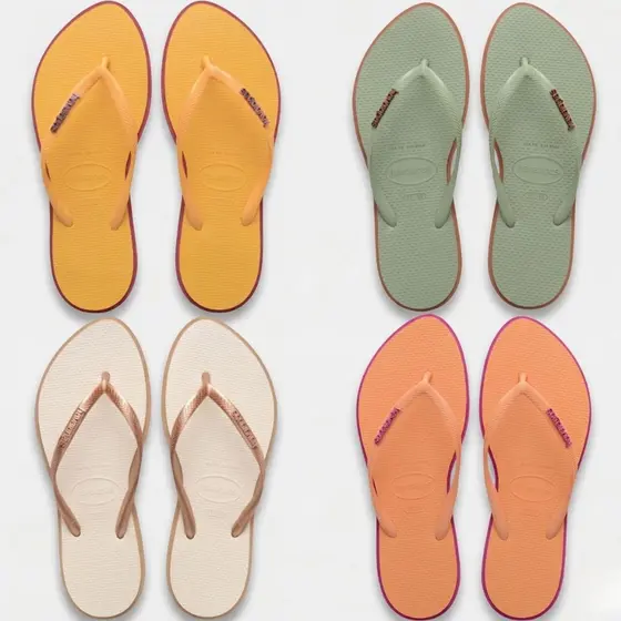 Chinelo Havaianas Slim Point Feminino Original