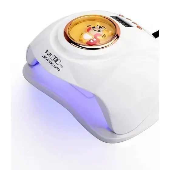 Cabine Sun S8 Pro 57 Leds 268W UV/LED Profissional Para Unhas Gel E Acrigel Bivolt