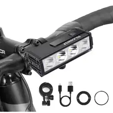 Lanterna Bike Recarregável NEWBOLER 1000lm 3000lm e 6000lm Rockbros Super Brilhante USB Farol IPX5