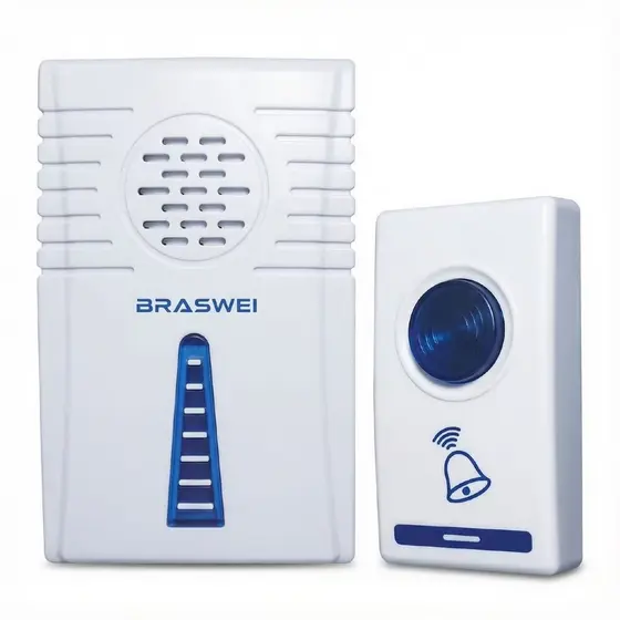 Campainha Residencial a Prova d’água Sem Fio Wireless 100m Bivolt