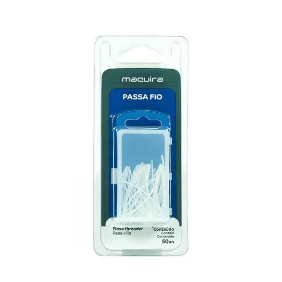 Passa Fio Dental com 50 unidades - Maquira