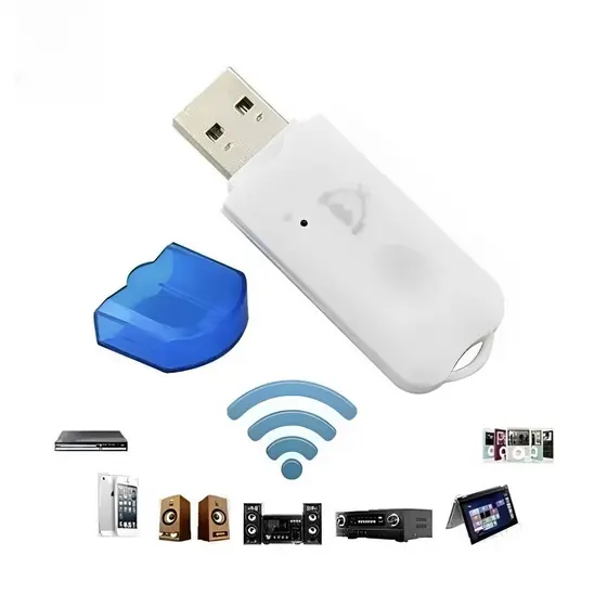 Adaptador Bluetooth Receptor Usb Pendrive Carro Musica